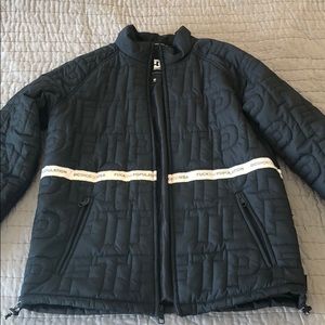 DC Shoes x FTP Black Anecdote Puff Jacket